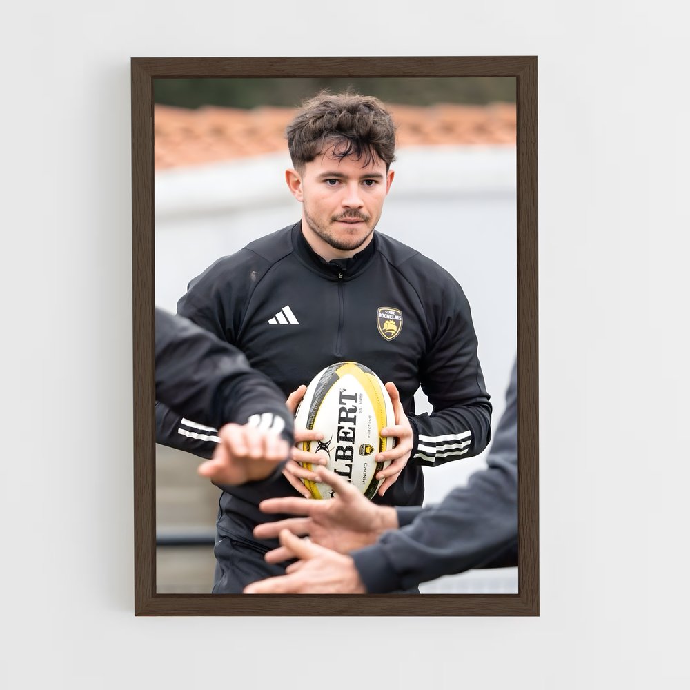 Poster Le Gardien de la Balle – affiche Rugby (vue 5)